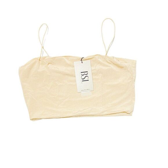 Bsl Rope Strap Bustier - BEIGE - Picture 4 of 6